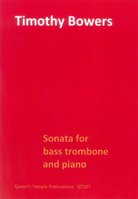 Bowers' Sonata for Bass Trombone Cover